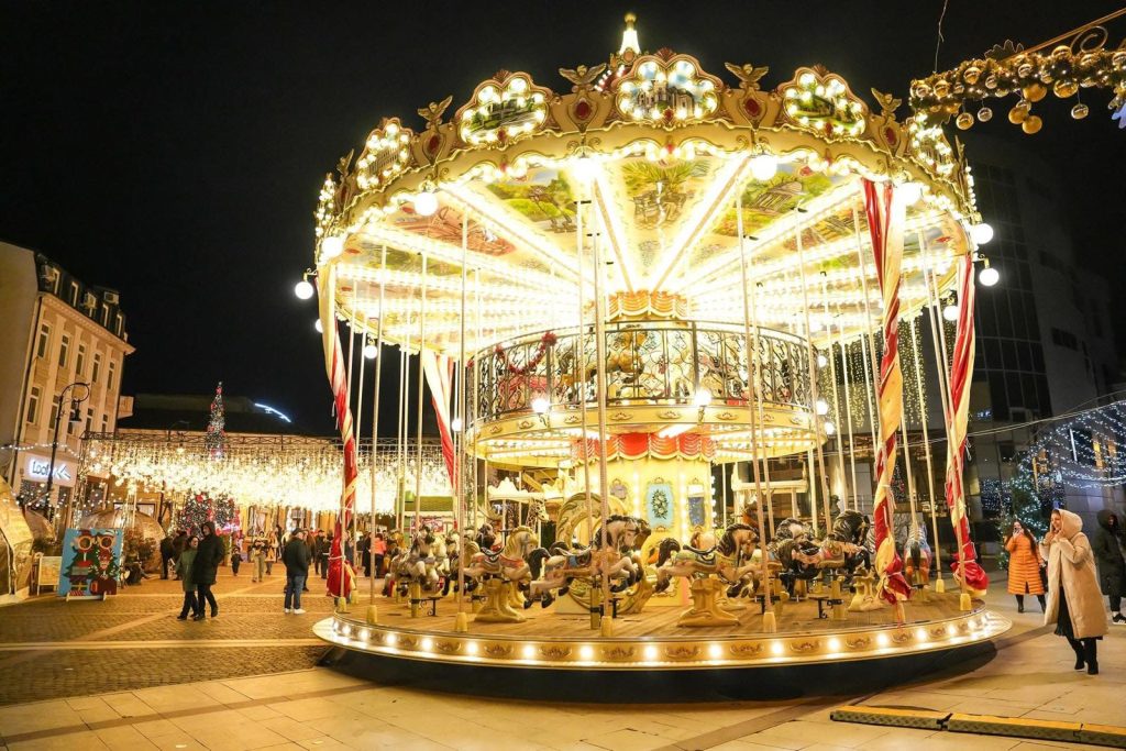 Târgul de Crăciun din Craiova: Caruselul de Crăciun