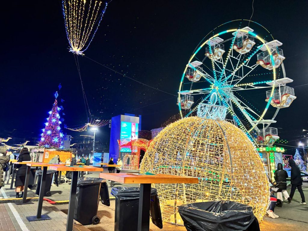Târgul de Crăciun:roata panoramică